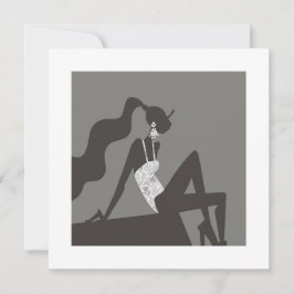 Invitación Noche de moda Piscina de veranoModa de fiestaIlust