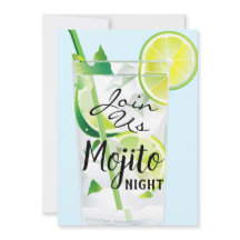Noche de Mojito Menta Lima Luz Azul