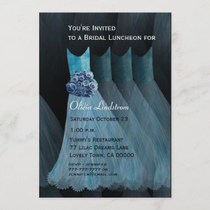Invitación Noche de Novia o colchón azul de Brunéi