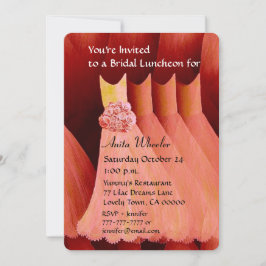 Invitación Noche de Novia o Vestidos de Brunch Salmon V01F