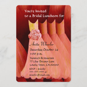Invitación Noche de Novia o Vestidos de Brunch Salmon V01F