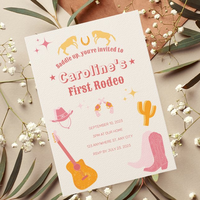 Invitación Noche de Noviembre Primer Rodeo (Subido por el creador)
