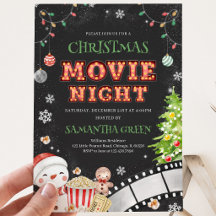 Noche de Película de Navidad Fiesta Navideña