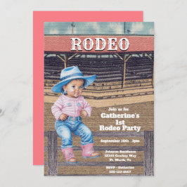 Invitación Noche de Rodeo Occidental