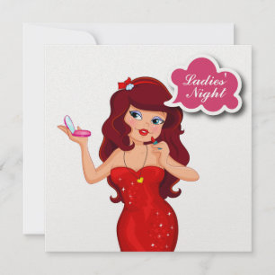 Invitación Noche de señoras - SRF