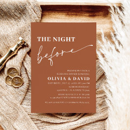 Invitación Noche de Terracota Antes De Invitar A La Cena De E