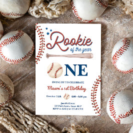 Invitación Noche del año primer niño deportivo Béisbol