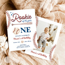 Invitación Noche del año primer niño deportivo Béisbol