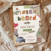 Noche del Chica del Fiesta de Vision Board