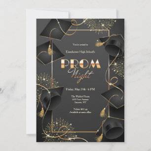 Invitación Noche del Prom 