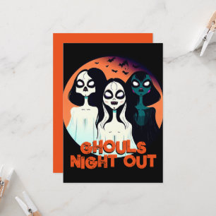 Invitación Noche Divertida de Fantasmas