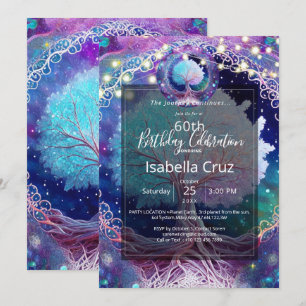 Invitación Noche Estrellada   Árbol de la Vida