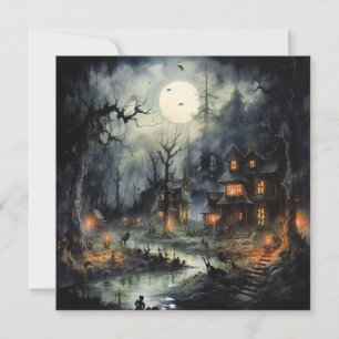 Invitación 👻 Noche 🎉 Ghouls En: ¡Una Soiree Spooktacular! �