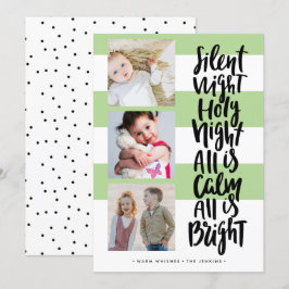 Invitación Noche silenciosa tres festividades fotográficas Na