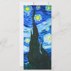 Invitación Noche Van Gogh Starry