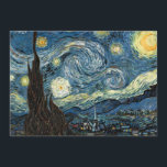 Invitación Noche Van Gogh Starry<br><div class="desc">Noche estrellada de pintura Vincent Van Gogh</div>