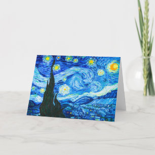 Invitación Noche Van Gogh Starry