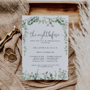 Invitación Noche verde del Eucalipto antes de la cena del ens