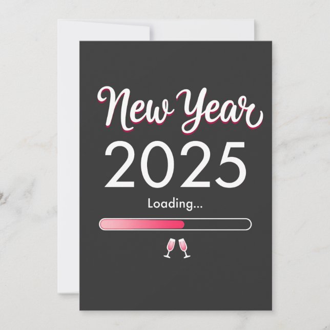 Invitación Nochebuena de Año Nuevo 2025 (Anverso)