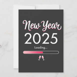 Invitación Nochebuena de Año Nuevo 2025