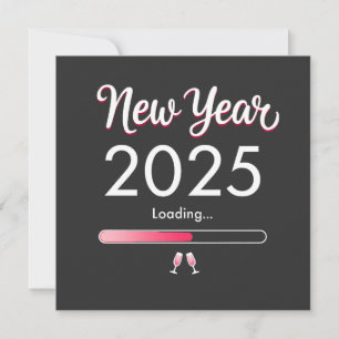 Invitación Nochebuena de Año Nuevo 2025