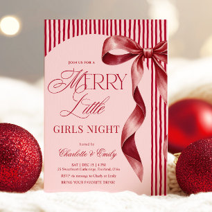 Invitación Nochebuena de Chicas Alegres