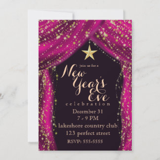 Invitación Noches árabes en la víspera de Año Nuevo