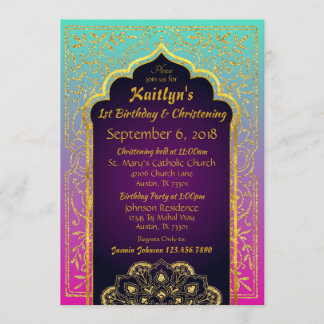 Invitación Noches de aniversario de Bollywood Arabian