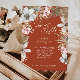 Invitación Noches de La Habana: 30 años del trópico cubano