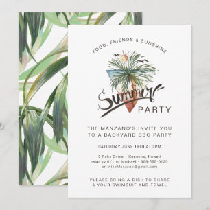Invitación Noches de La Habana Fiesta de Verano en el Patio