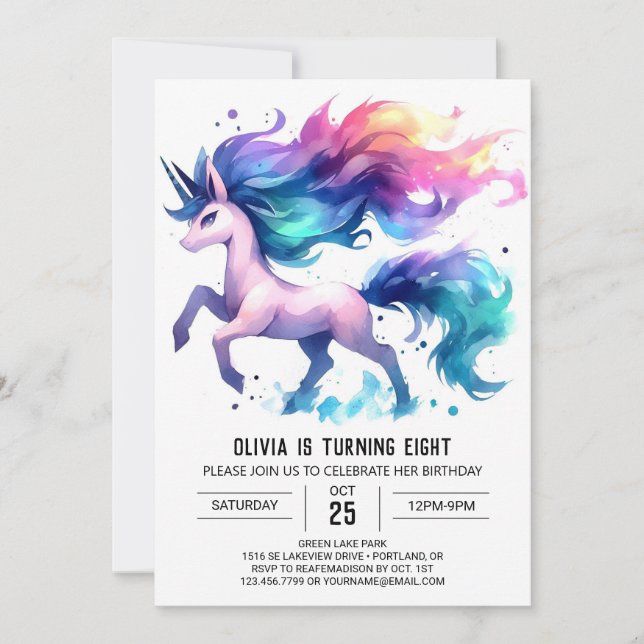 Invitación Noches Girly (Anverso)