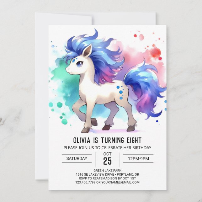 Invitación Noches Girly (Anverso)