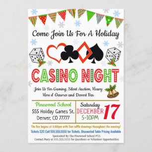 Invitación nocturna de Holiday Casino