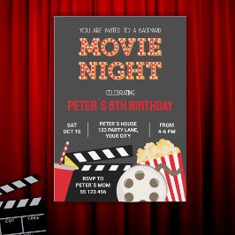 INVITACIÓN NOCTURNA DE LA PELÍCULA