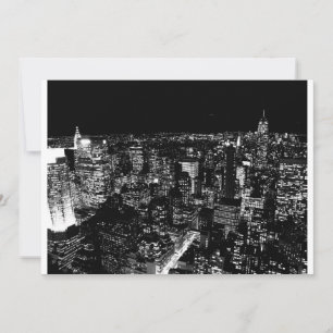 Invitación nocturna de Nueva York