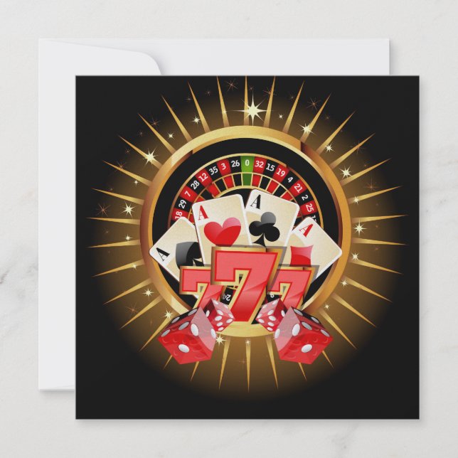 Invitación nocturna del Casino (Anverso)