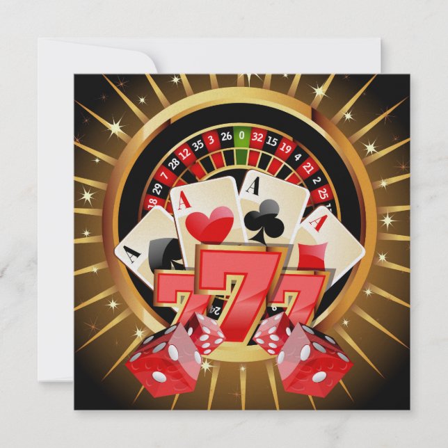 Invitación nocturna del Casino (Anverso)