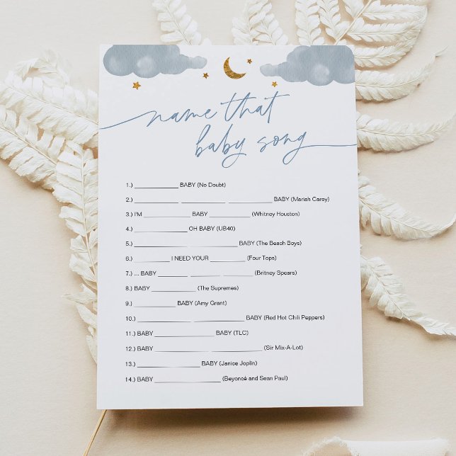 Invitación Nombrar a ese juego de canción del bebé Twinkle Li (Subido por el creador)