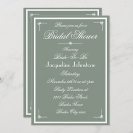 Invitación Nombre de guión simple ruso RSVP Correo electrónic