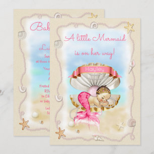 Invitación Nombre de la sirvienta princesa en Baby Shower de