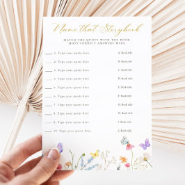 Invitación Nombre floral de mariposas encantadas que cuaderno