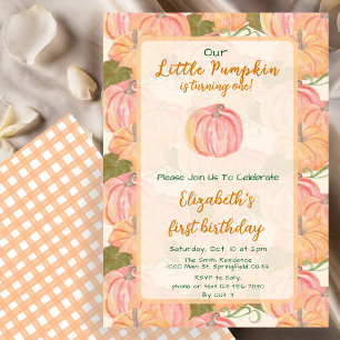 Invitación Nombre personalizado del primer cumpleaños de la c