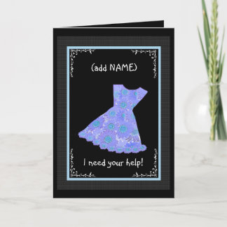 Invitación NOMBRE PERSONALIZADO HOMBRO Júnior DE novias PERWI