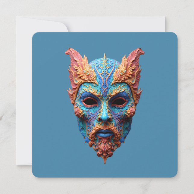 Invitación Norse God Odin (Anverso)