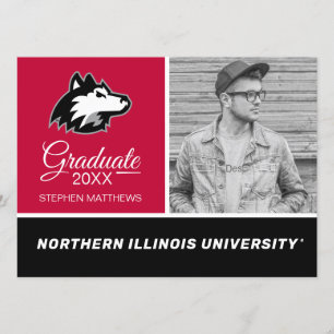 Invitación Northern Illinois Huskies   Graduación