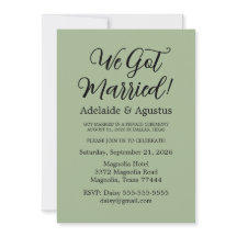 Nos Casamos Recepción de Boda Verde