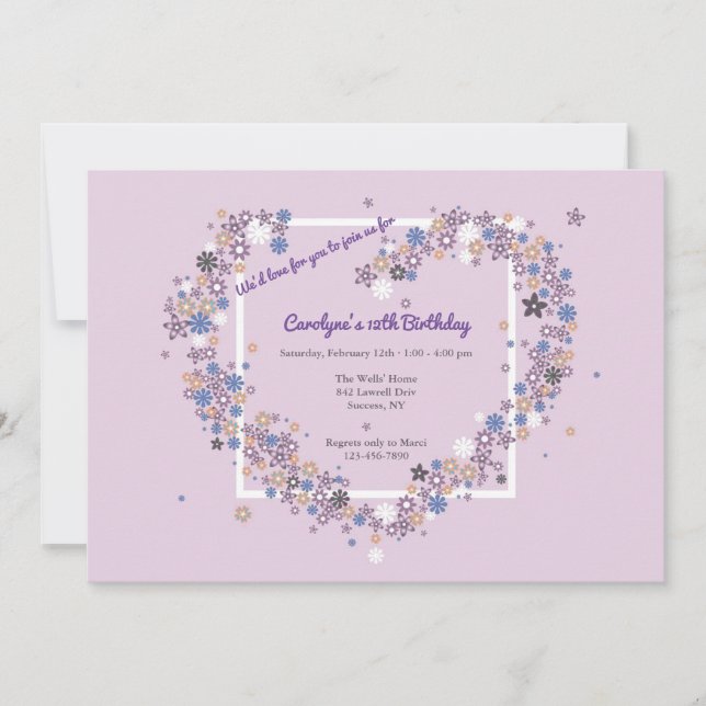 Invitación Nos Encantaría Que Se Uniera A Nosotros (Anverso)