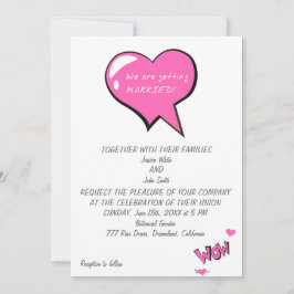 Invitación ¡Nos vamos a casar!