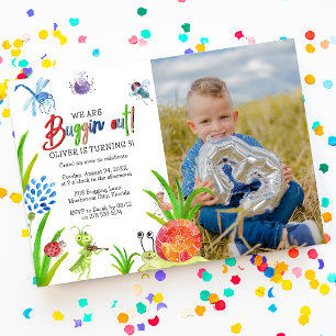 Invitación Nos Vamos de Fiesta Cumpleaños con Foto