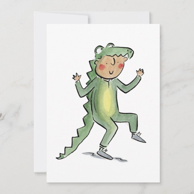 Invitación Nos vemos luego Alligator (Anverso)